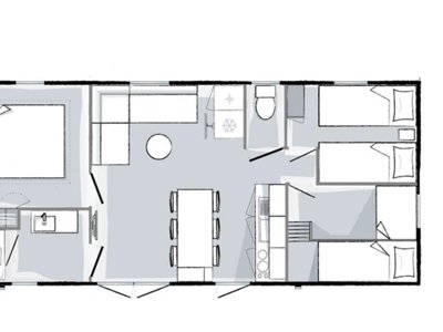 Cliquez pour découvrir toutes les photos de l'HÉBERGEMENT ! mobil-home - Le Nid D'Eté photo 7
