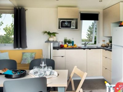Cliquez pour découvrir toutes les photos de l'HÉBERGEMENT ! mobil-home - Le Nid D'Eté photo 2