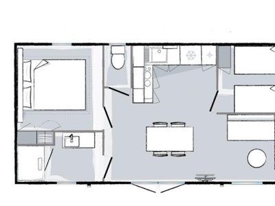 Cliquez pour découvrir toutes les photos de l'HÉBERGEMENT ! mobil-home - Le Nid D'Eté photo 7