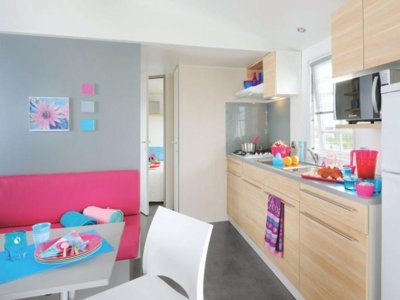 Cliquez pour découvrir toutes les photos de l'HÉBERGEMENT ! mobil-home - Le Nid D'Eté photo 2