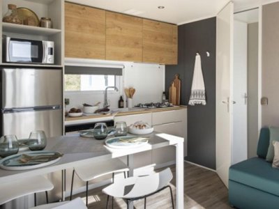 Cliquez pour découvrir toutes les photos de l'HÉBERGEMENT ! mobil-home - Le Nid D'Eté photo 2