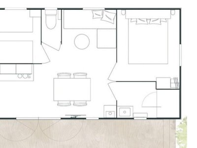 Cliquez pour découvrir toutes les photos de l'HÉBERGEMENT ! mobil-home - Le Nid D'Eté photo 7