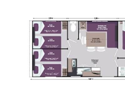 Cliquez pour découvrir toutes les photos de l'HÉBERGEMENT ! mobil-home - Le Val D'Amour photo 3