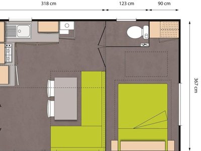 Cliquez pour découvrir toutes les photos de l'HÉBERGEMENT ! mobil-home - Etche Zahar photo 7