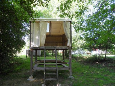 Cliquez pour découvrir toutes les photos de l'HÉBERGEMENT ! tente - Etche Zahar photo 3
