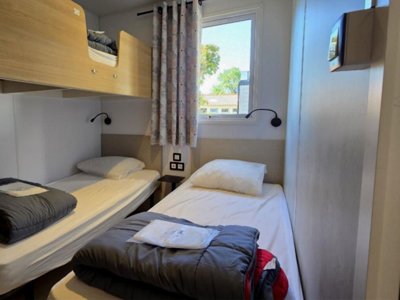 Cliquez pour découvrir toutes les photos de l'HÉBERGEMENT ! mobil-home - Les Mancellieres photo 4
