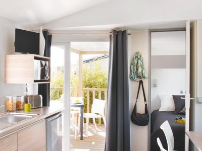 Cliquez pour découvrir toutes les photos de l'HÉBERGEMENT ! mobil-home - La Ferme De Lann Hoëdic photo 7