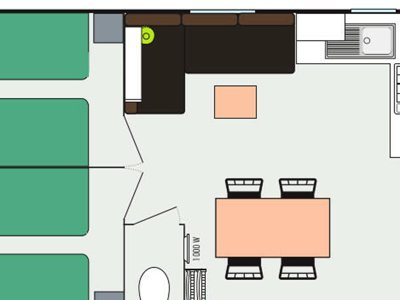 Cliquez pour découvrir toutes les photos de l'HÉBERGEMENT ! mobil-home - Ker Yaoulet photo 3
