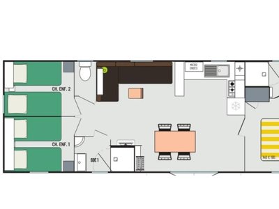 mobil-home - Ker Yaoulet photo 5