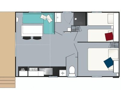 mobil-home - Ker Yaoulet photo 4