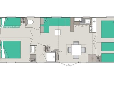 mobil-home - Ker Yaoulet photo 3