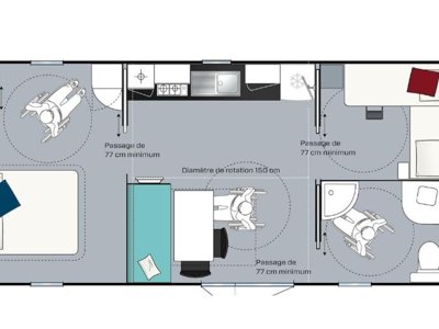 mobil-home - Ker Yaoulet photo 5