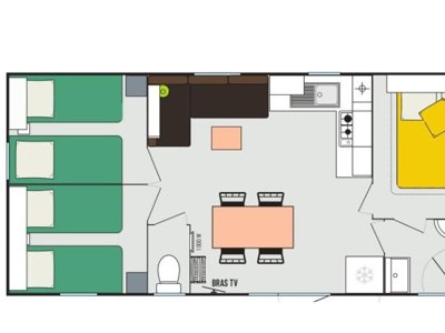 Cliquez pour découvrir toutes les photos de l'HÉBERGEMENT ! mobil-home - Ker Yaoulet photo 4