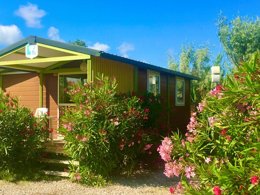 Camping Pas Cher vous présente avec son site Officiel campingpascher.fr, le Camping Paradis Soleil D'Oc classé 4 étoiles, situé sur la commune de Narbonne Plage dans le département Aude (Languedoc Roussillon) en France. Le camping Paradis Soleil D'Oc vous propose un hébergement de type chalet de 25 m² pour 5 personnes avec climatisation (télévision). L'établissement vous propose 15 autres types d'hébergements. Découvrez tous nos séjours à petits prix dans la commune et aux alentours de Narbonne Plage du département : Aude (Languedoc Roussillon). Les Avis clients pour le Camping Paradis Soleil D'Oc sont excellents avec une note moyenne de 8 sur 10. Lagon, Animations familiales, Club enfants, Aire de jeux enfants, Canoë-kayak, Centre équestre, Ping-pong, Planche à voile, Plongée, Pétanque, Structure gonflable enfants, Terrain de volley-ball, Bar, Dépôt de pain, Snack/Bar, Supermarché, Épicerie,... En savoir plus : cliquez-ICI.