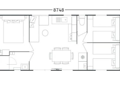 Cliquez pour découvrir toutes les photos de l'HÉBERGEMENT ! mobil-home - Sunêlia Le Tropicana photo 7