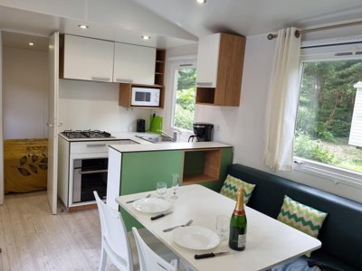 Cliquez pour découvrir toutes les photos de l'HÉBERGEMENT ! mobil-home - Parc De Nibelle photo 4