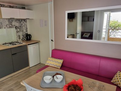 Cliquez pour découvrir toutes les photos de l'HÉBERGEMENT ! mobil-home - Parc De Nibelle photo 6