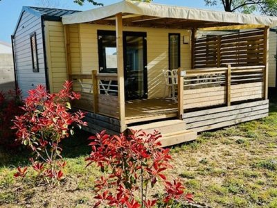 Cliquez pour découvrir toutes les photos de l'HÉBERGEMENT ! mobil-home - Le Barralet photo 9