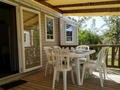 Cliquez pour découvrir toutes les photos de l'HÉBERGEMENT ! mobil-home - Le Barralet photo 2