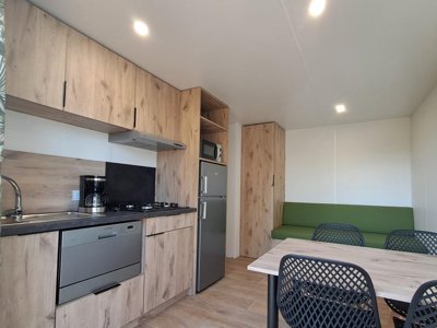 Cliquez pour découvrir toutes les photos de l'HÉBERGEMENT ! mobil-home - Du Bosc photo 2