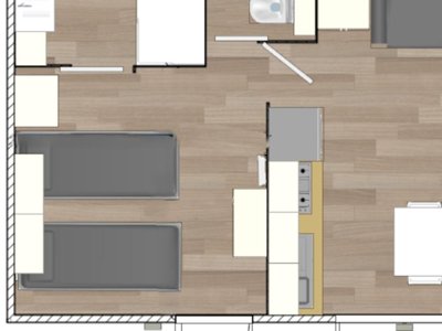 Cliquez pour découvrir toutes les photos de l'HÉBERGEMENT ! mobil-home - Du Bosc photo 3