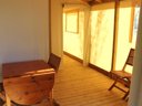 bungalow toilé - camping Du Bosc photo 2