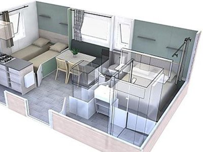 Cliquez pour découvrir toutes les photos de l'HÉBERGEMENT ! mobil-home - Le Bel été D'Anduze photo 5