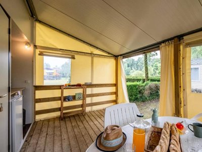 Cliquez pour découvrir toutes les photos de l'HÉBERGEMENT ! bungalow toilé - Maeva Respire La Comtesse photo 11