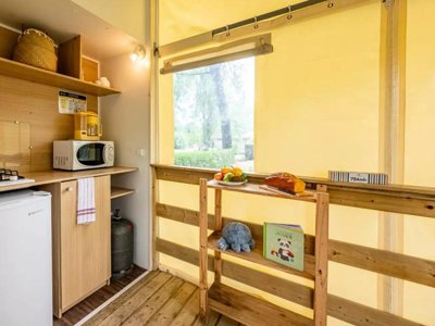 Cliquez pour découvrir toutes les photos de l'HÉBERGEMENT ! bungalow toilé - Maeva Respire La Comtesse photo 7