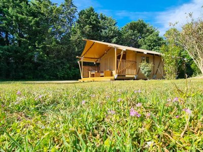 Cliquez pour découvrir toutes les photos de l'HÉBERGEMENT ! lodge - Flower Les Micocouliers photo 1
