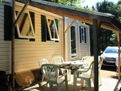 Cliquez pour découvrir toutes les photos de l'HÉBERGEMENT ! mobil-home - Au P'tit Bonheur photo 3