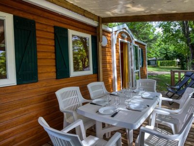 Cliquez pour découvrir toutes les photos de l'HÉBERGEMENT ! mobil-home - Au P'tit Bonheur photo 8