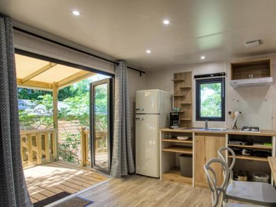 Cliquez pour découvrir toutes les photos de l'HÉBERGEMENT ! mobil-home - Au P'tit Bonheur photo 7