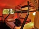 Cliquez pour découvrir toutes les photos de l'HÉBERGEMENT ! tente en toile et bois - camping Au P'tit Bonheur photo 7