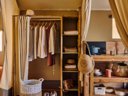 Cliquez pour découvrir toutes les photos de l'HÉBERGEMENT ! tente en toile et bois - camping U Pirellu photo 9