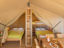 tente en toile et bois - camping Vigna Maggiore photo 4