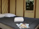 tente en toile et bois - camping U Libecciu photo 2