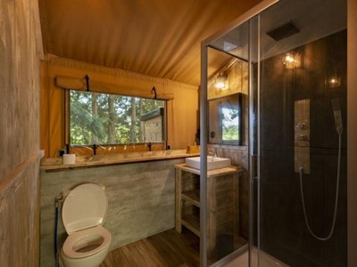 Cliquez pour découvrir toutes les photos de l'HÉBERGEMENT ! bungalow toilé - U Casone photo 2