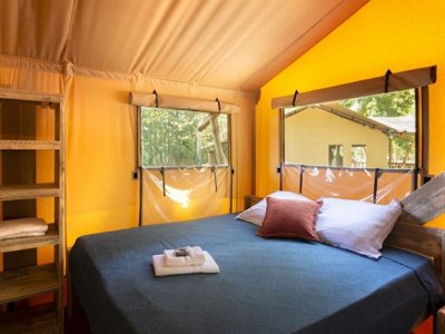 Cliquez pour découvrir toutes les photos de l'HÉBERGEMENT ! bungalow toilé - U Casone photo 5