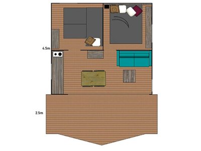Cliquez pour découvrir toutes les photos de l'HÉBERGEMENT ! tente - Merendella photo 2