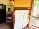 Cliquez pour découvrir toutes les photos de l'HÉBERGEMENT ! tente en toile et bois - camping Merendella photo 7