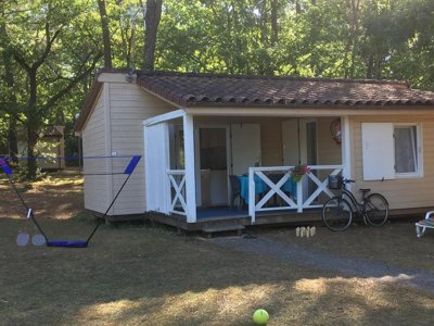 Cliquez pour découvrir toutes les photos de l'HÉBERGEMENT ! chalet - Les Bois De Prayssac photo 6