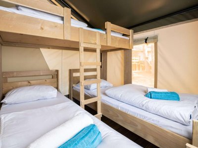 Cliquez pour découvrir toutes les photos de l'HÉBERGEMENT ! tente en toile et bois - Krk Premium Resort photo 4
