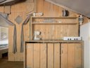 Cliquez pour découvrir toutes les photos de l'HÉBERGEMENT ! tente en toile et bois - camping Krk Premium Resort photo 3