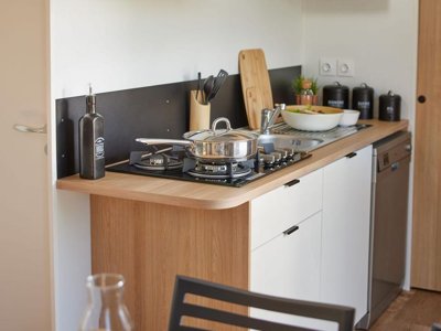 Cliquez pour découvrir toutes les photos de l'HÉBERGEMENT ! mobil-home - Du Riuferrer photo 2