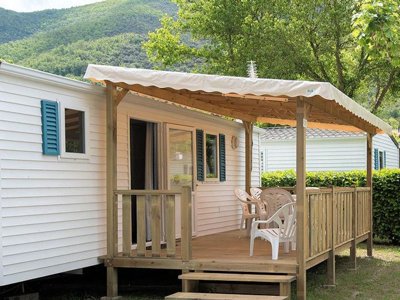 Cliquez pour découvrir toutes les photos de l'HÉBERGEMENT ! mobil-home - Paradis - Vallespir photo 1