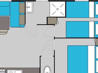 Cliquez pour découvrir toutes les photos de l'HÉBERGEMENT ! mobil-home - Paradis - Vallespir photo 10