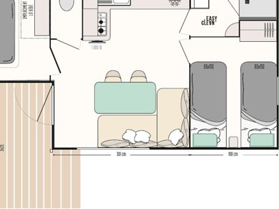 Cliquez pour découvrir toutes les photos de l'HÉBERGEMENT ! mobil-home - Paradis - Vallespir photo 6