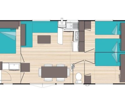 mobil-home - Le Beauséjour photo 5