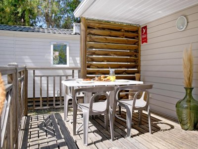 Cliquez pour découvrir toutes les photos de l'HÉBERGEMENT ! mobil-home - Les Castors photo 2